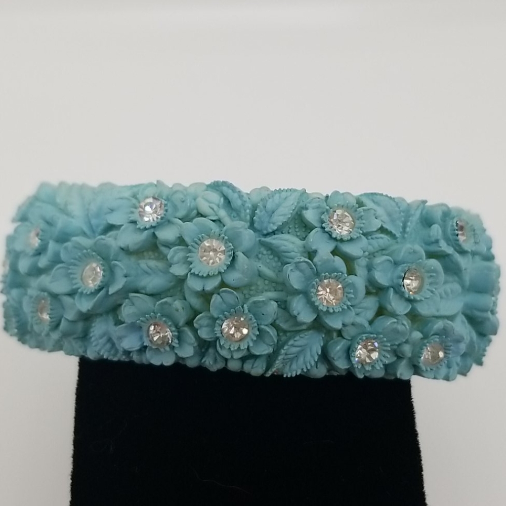 Vintage floral bracelets - Picture 3 of 4